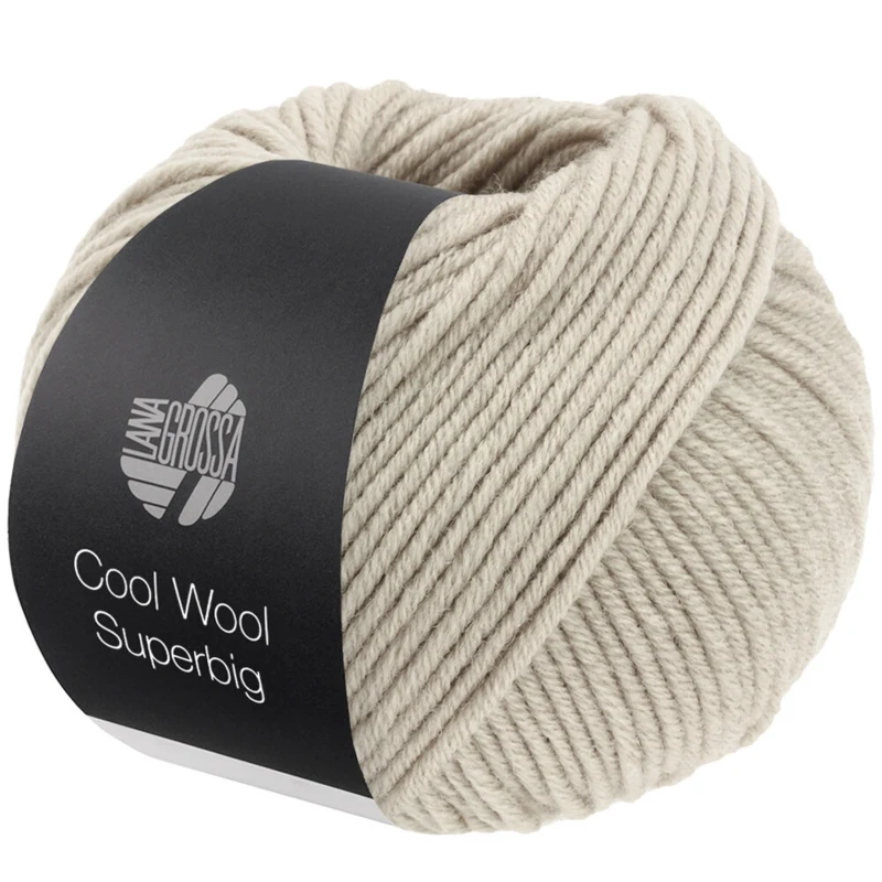 Lana Grossa Cool Wool Superbig 51 Grigio argento