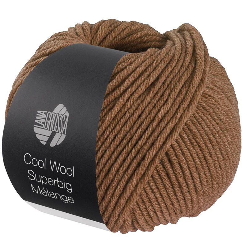 Lana Grossa Cool Wool Superbig 229 Nougat melangiato