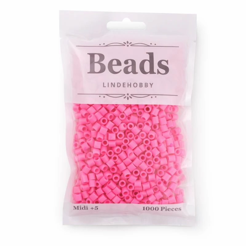 LindeHobby Beads 06 Rosa lampone