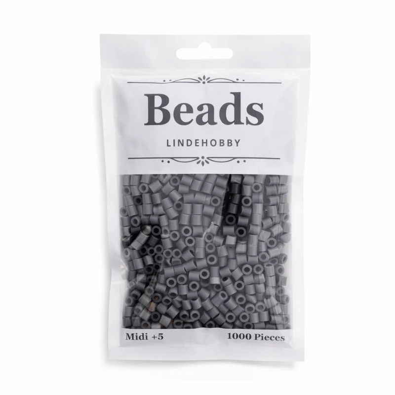 LindeHobby Beads 156 Grigio acciaio
