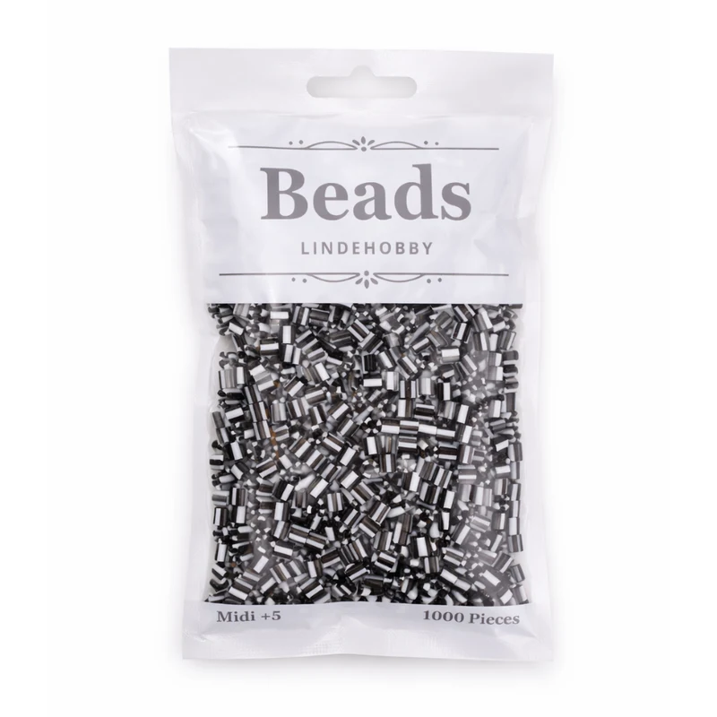 LindeHobby Beads Stripes 01 Zebra