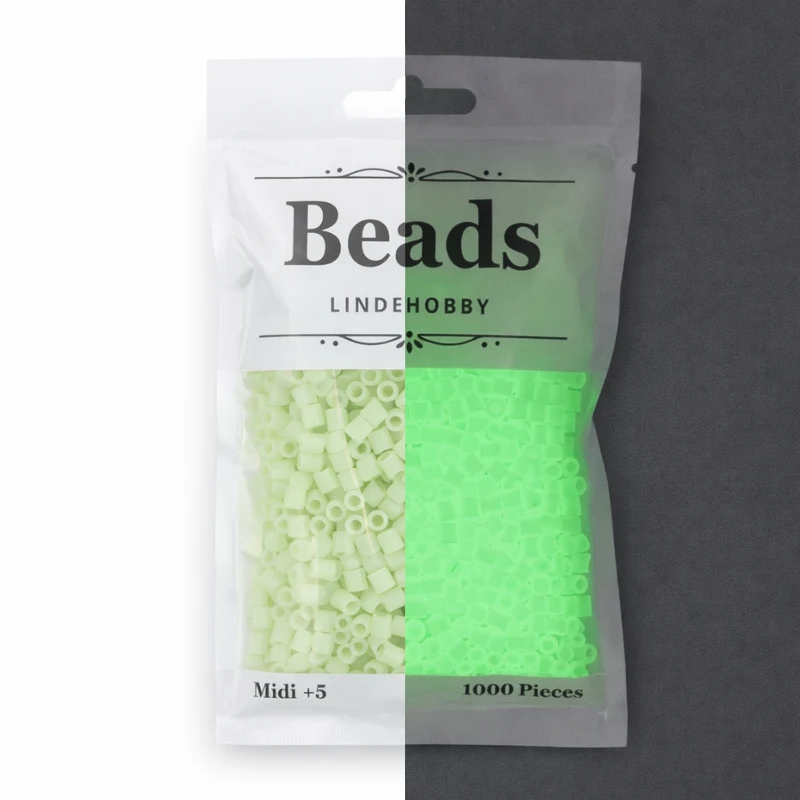 LindeHobby Beads Glow 06 Verde