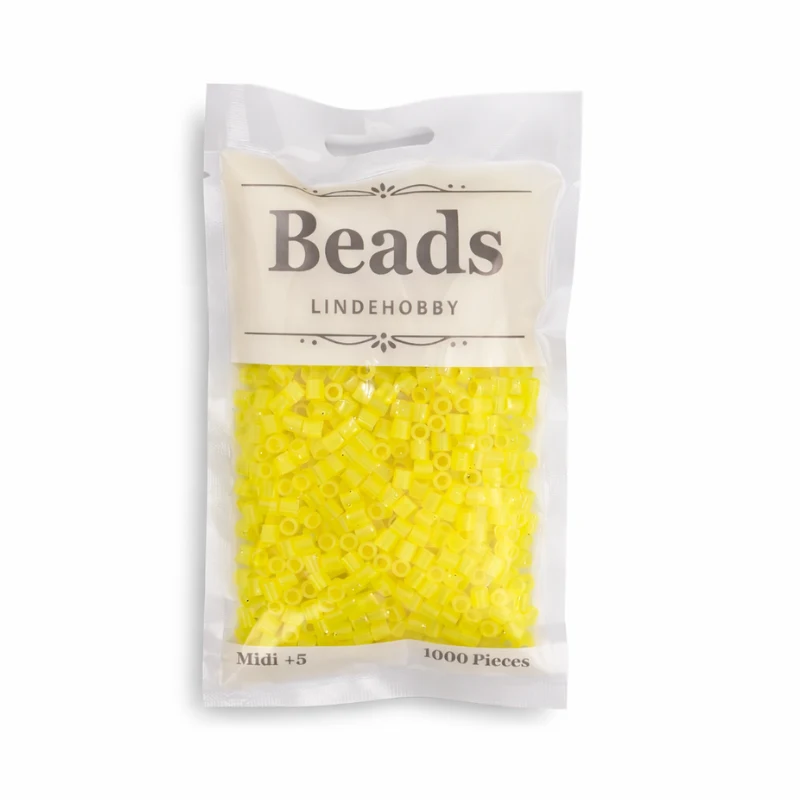 LindeHobby Beads Glitter 04 Giallo
