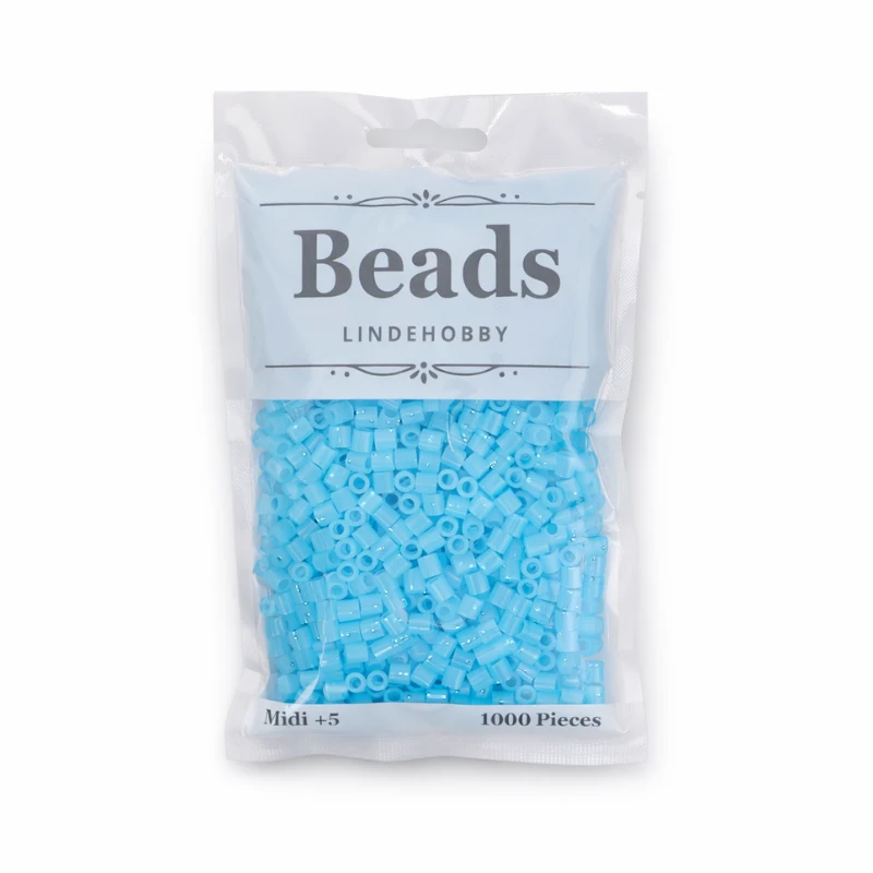 LindeHobby Beads Glitter 01 Blu