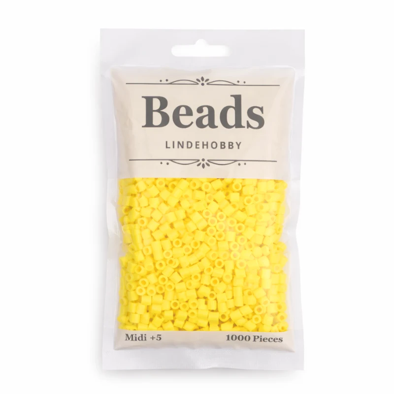 LindeHobby Beads Neon 03 Giallo
