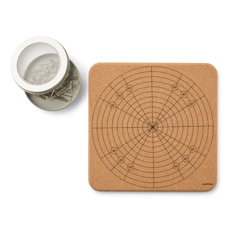 LindeHobby Tappetino da Bloccare, Sughero, 20x20 cm