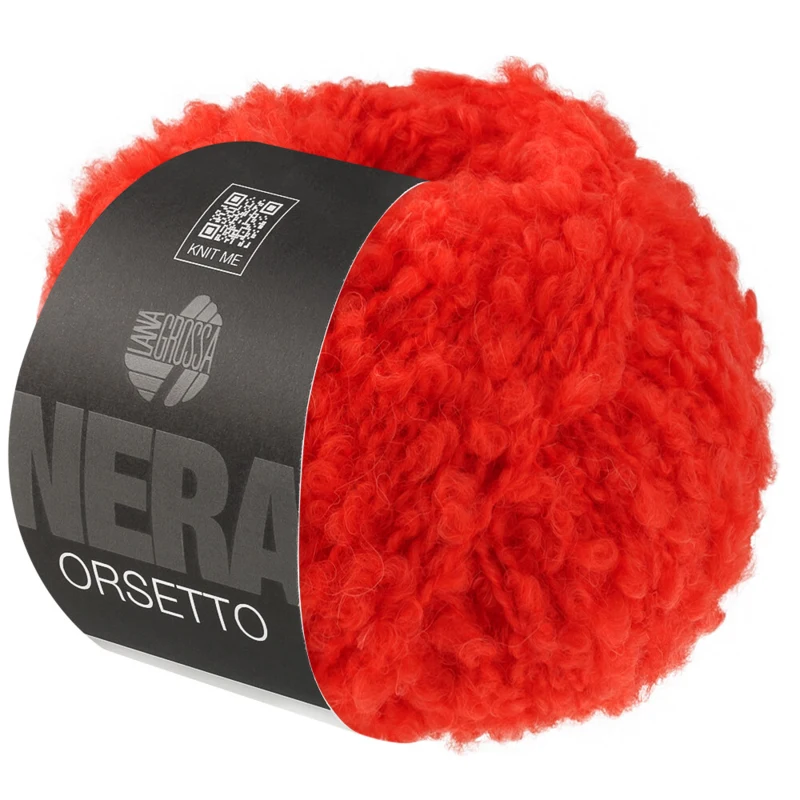 Lana Grossa Orsetto 17 Rosso brillante