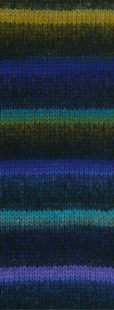 Lana Grossa Bomba 06 Bottiglia-/verde opale/melanzana/blu notte/scuro-/blu petrolio