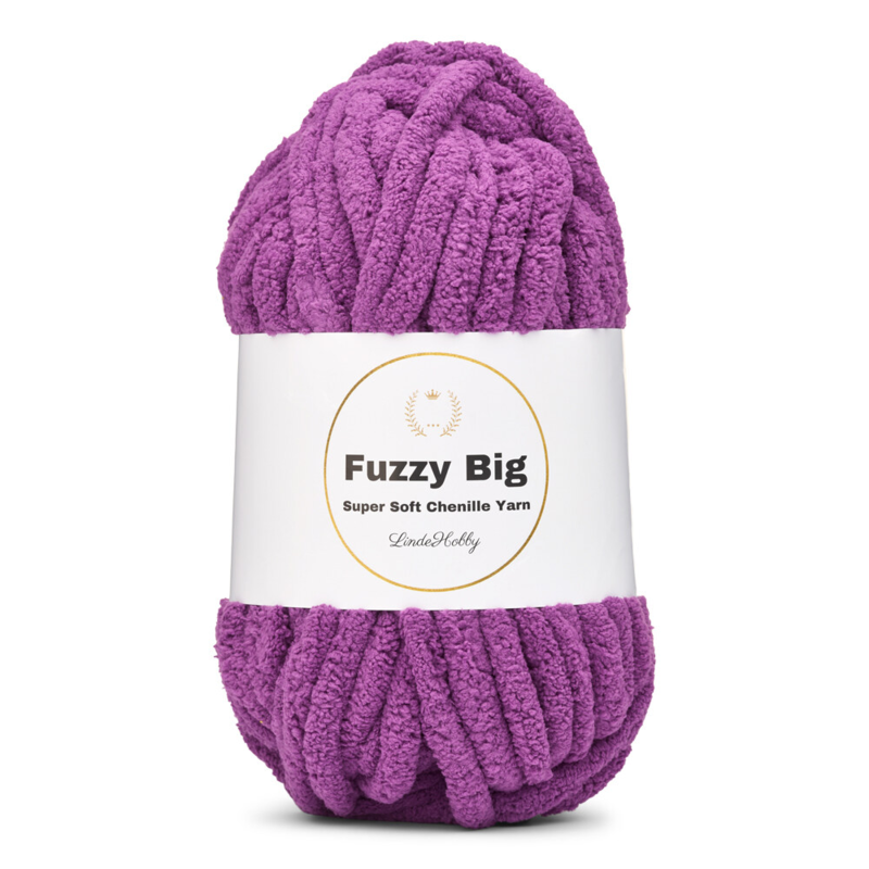 LindeHobby Fuzzy Chenille BIG 40 Viola