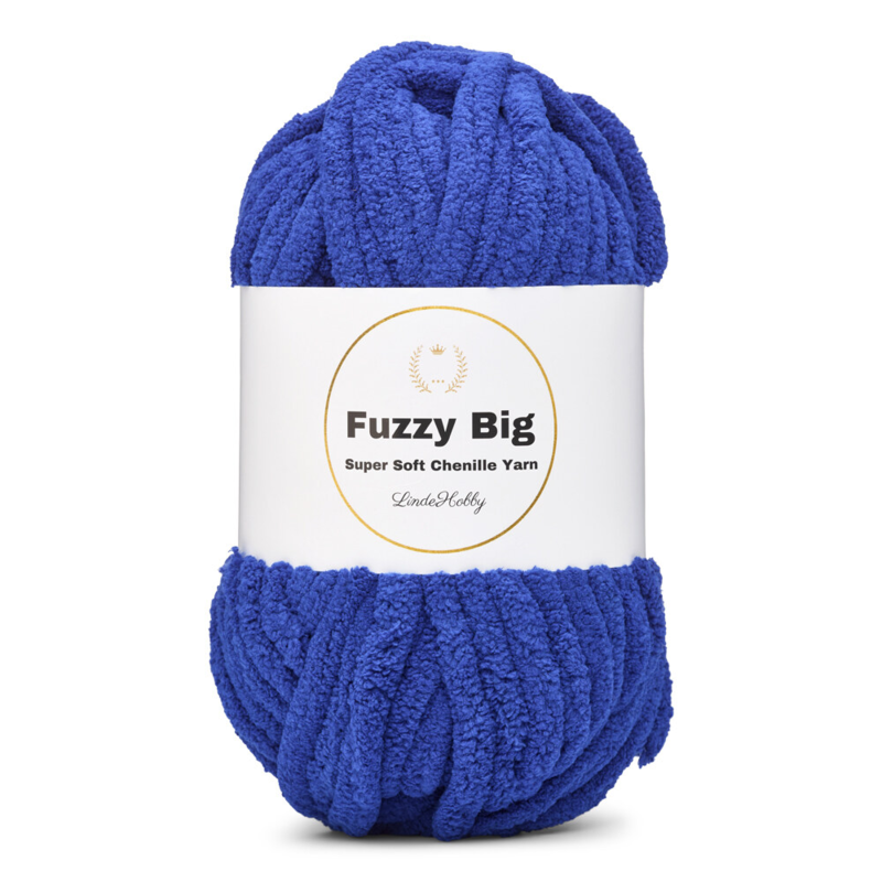LindeHobby Fuzzy Chenille BIG 26 Blu sax