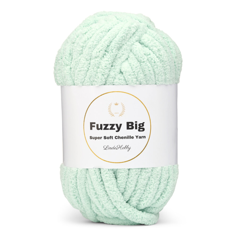 LindeHobby Fuzzy Chenille BIG 03 Verde menta