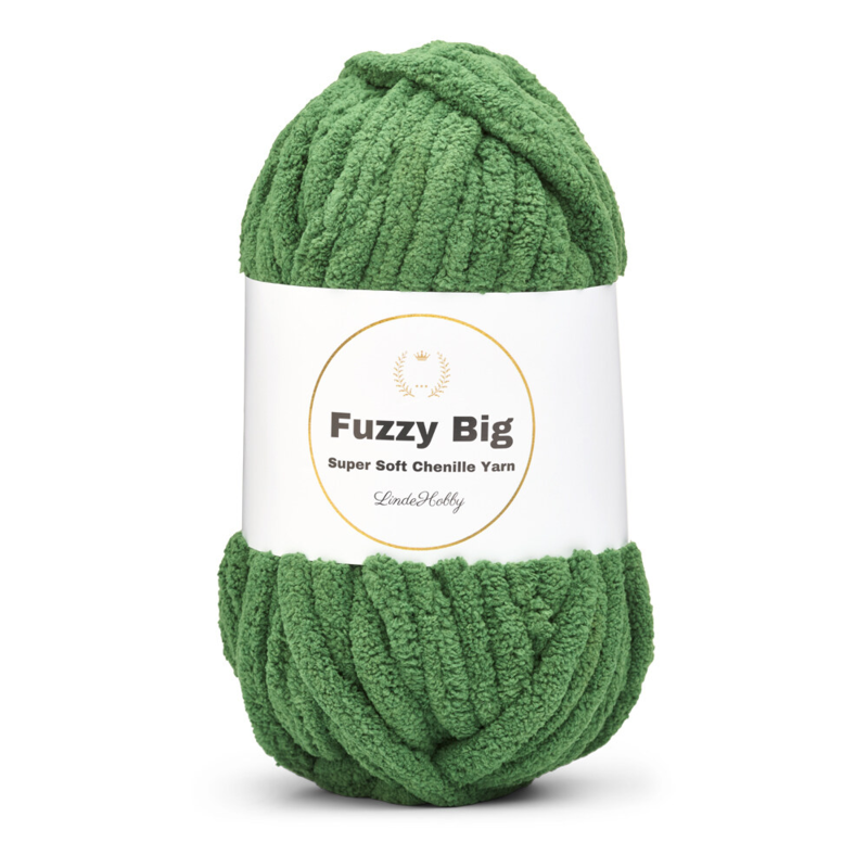LindeHobby Fuzzy Chenille BIG 38 Verde