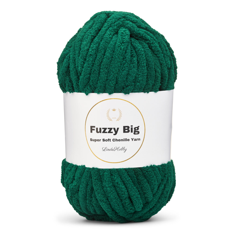LindeHobby Fuzzy Chenille BIG 46 Verde anatra