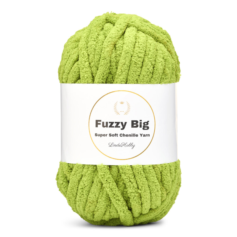 LindeHobby Fuzzy Chenille BIG 32 Verde erba
