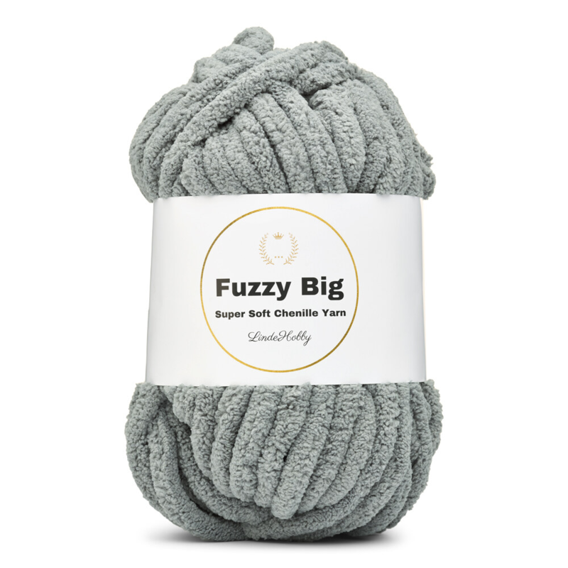 LindeHobby Fuzzy Chenille BIG 05 Grigio scuro
