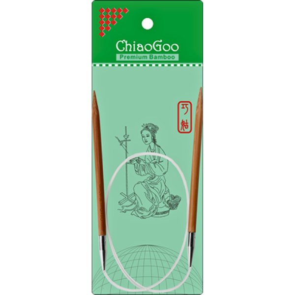 ChiaoGoo Ferri Circolari in Bambù Patinato (23–100 cm)