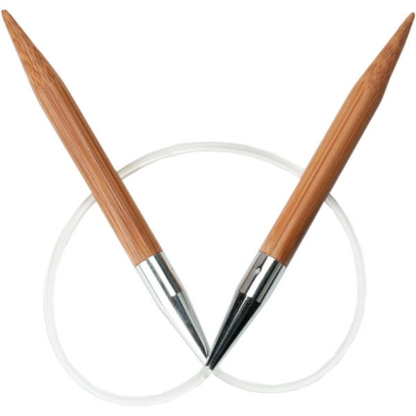 ChiaoGoo Ferri Circolari in Bambù Patinato (23–100 cm)