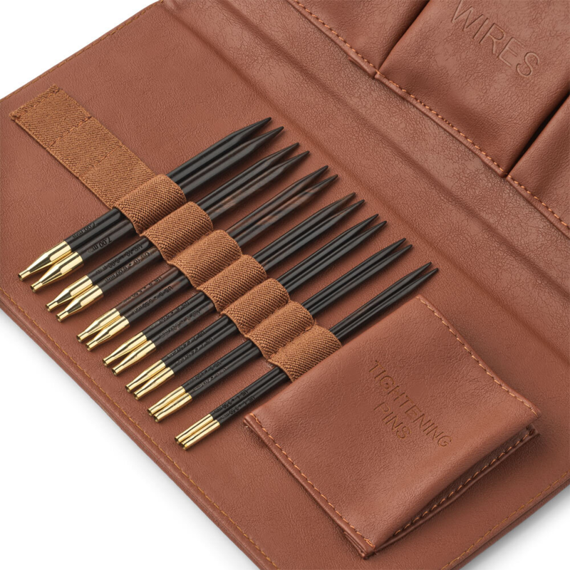 LindeHobby Eclipse Set di Ferri Circolari Componibili, 13 cm