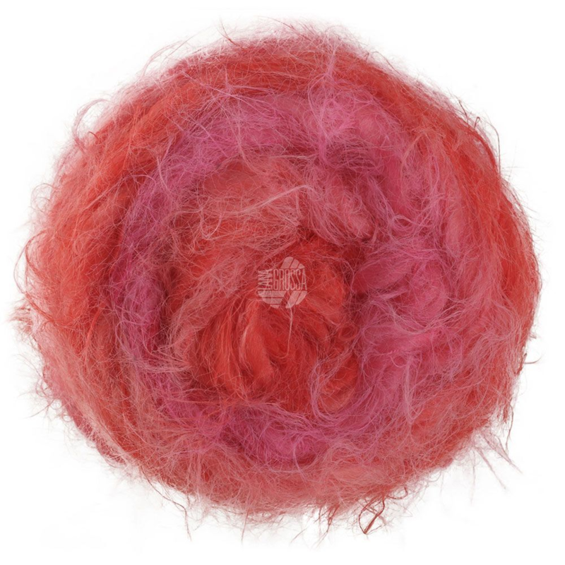 Lana Grossa Basta Mista 106 Rosa/Fucsia/Rosa salmone/Corallo/Rosso