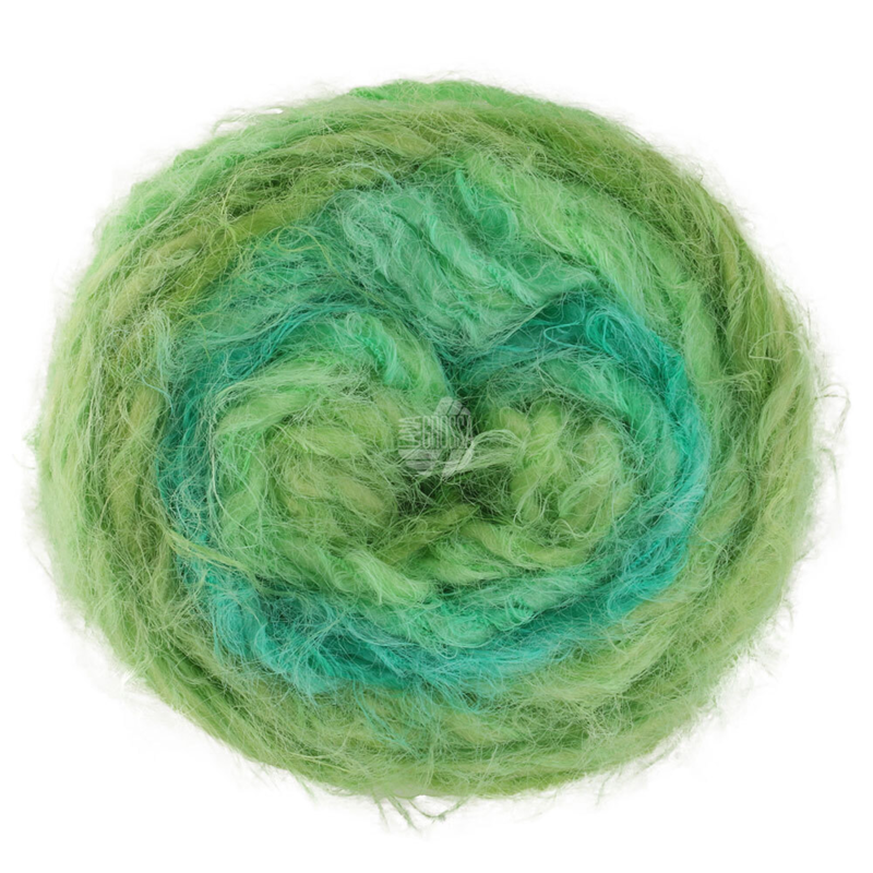 Lana Grossa Basta Mista 103 Verde maggio/Lime/Kiwi/Verde mela
