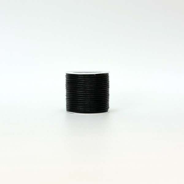 HobbyArts Corda in pelle, 10 m, Nera 2.00 mm