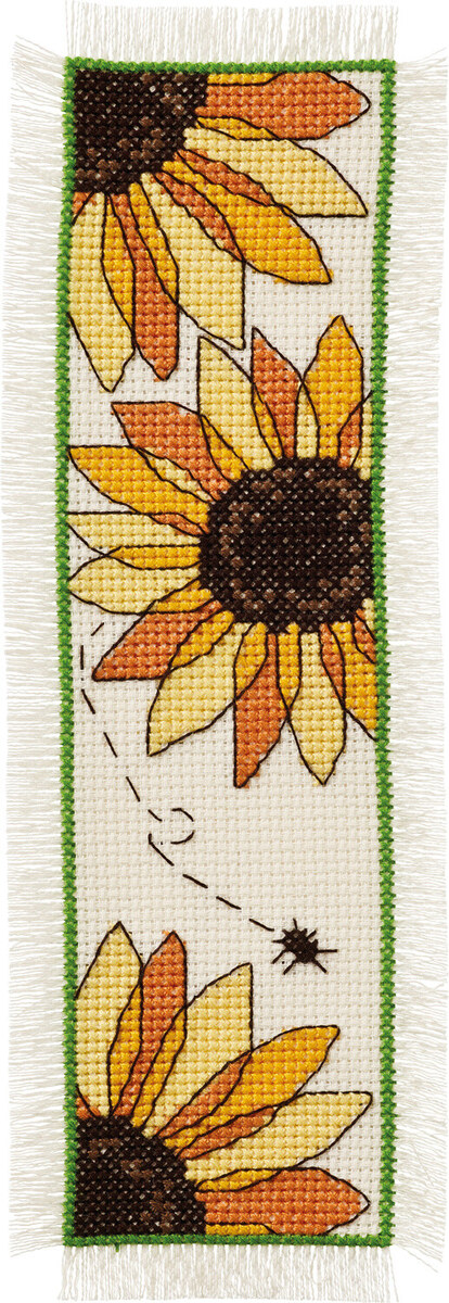 Kit Ricamo Girasoli 7 x 22 cm