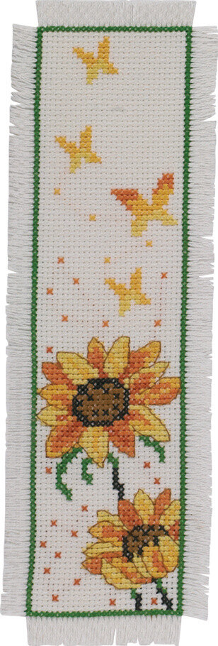 Kit Ricamo Girasoli 7 x 22 cm