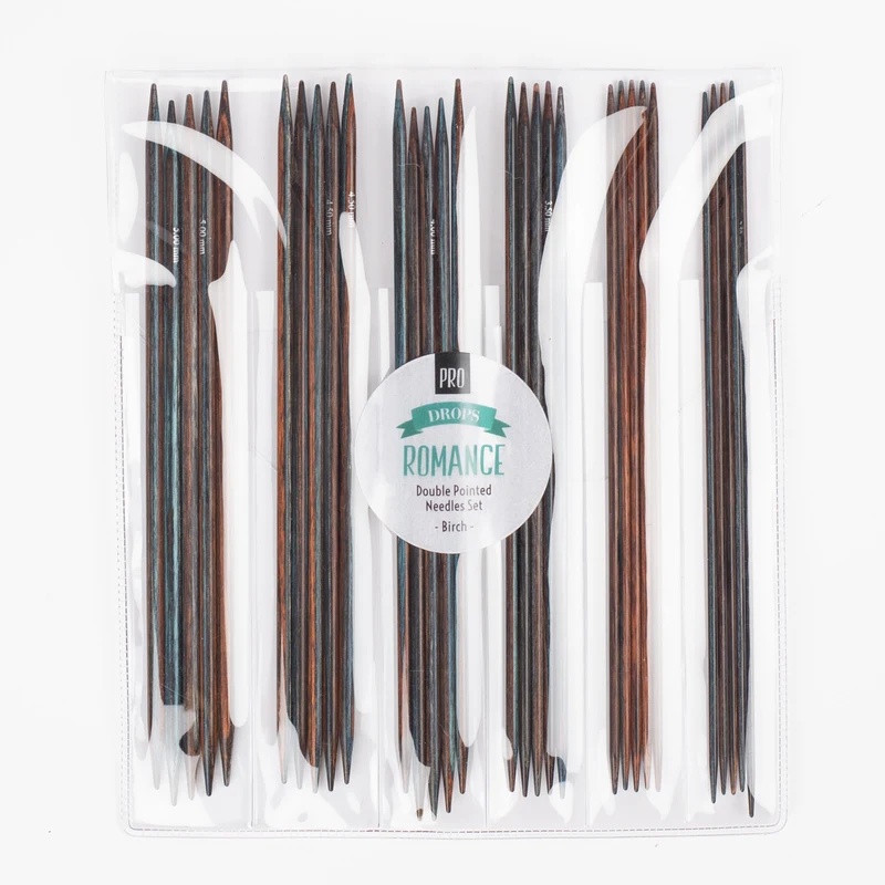 DROPS Pro Romance Set di Ferri a Doppia Punta (2.50-5.00 mm)