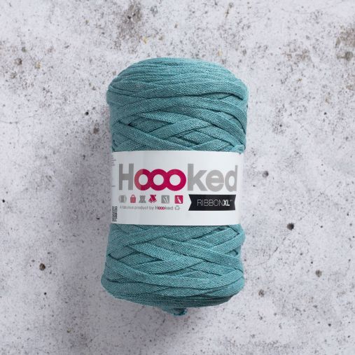 Hoooked Ribbon XL Smeraldo Splash - RXLsp9