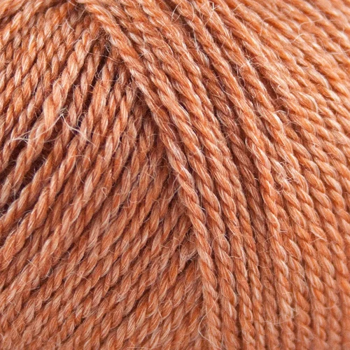 Onion No.3 Organic Wool+Nettles 1125 Arancio bruciato