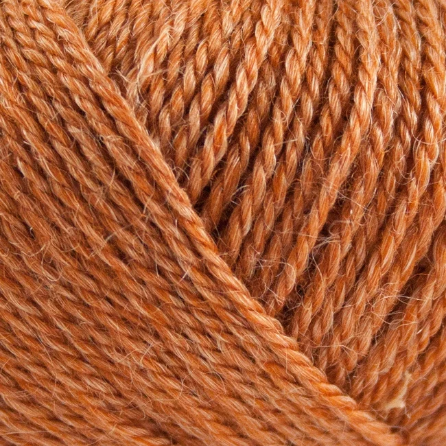 Onion No.4 Organic Wool+Nettles 834 Arancio bruciato