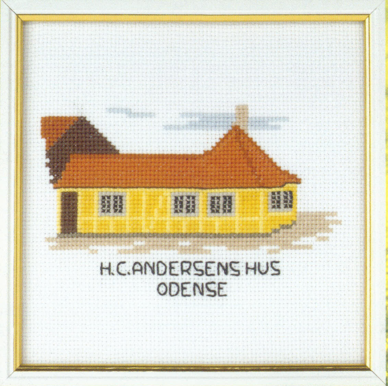 Kit Ricamo Casa di H.C. Andersen 15 x 15 cm