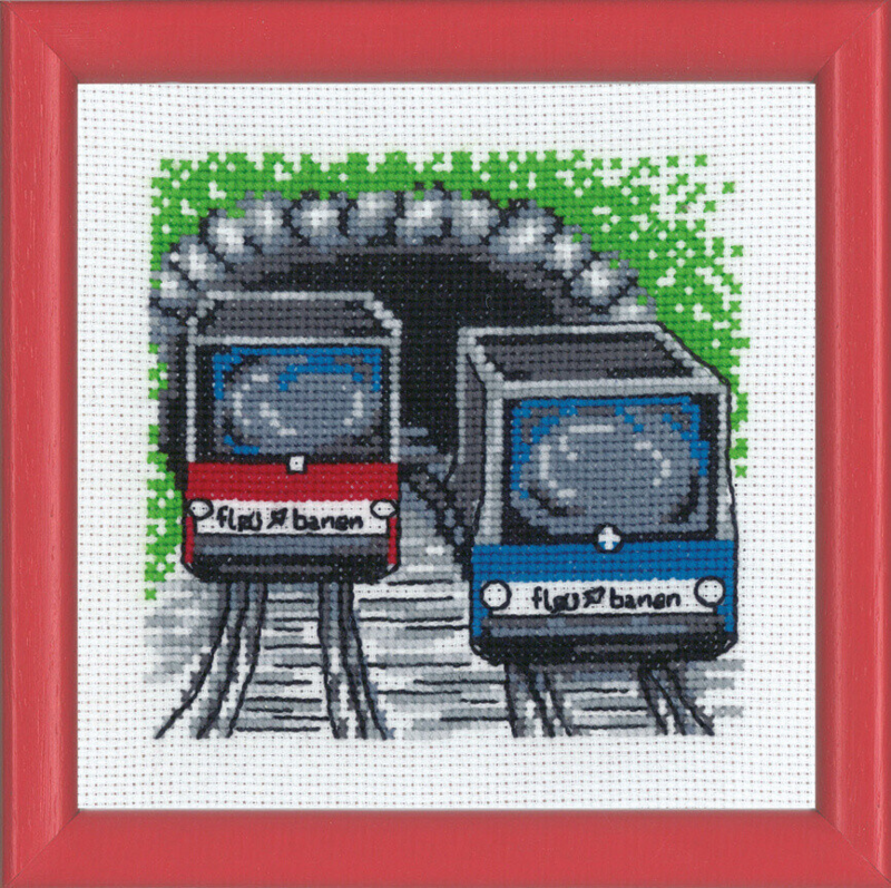 Kit da Ricamo Fløjbanen R 5950