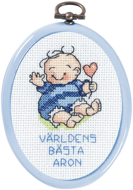 Kit ricamo Aron 1 c/ R5961/03 7 x 9 cm