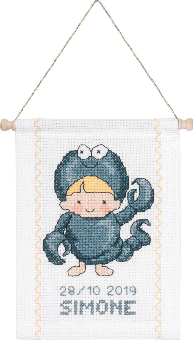 Kit Ricamo Scorpione B5129/18 18 x 25 cm