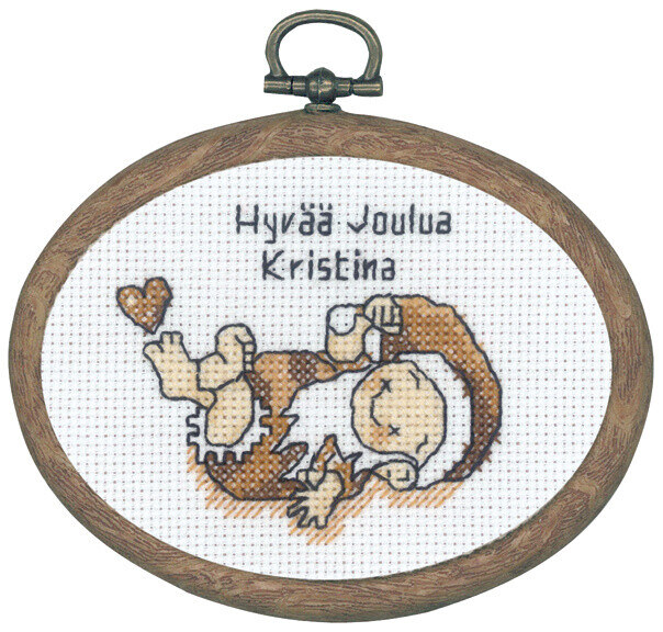 Kit da Ricamo Folletto Disteso m/5961/60 9 x 7 cm