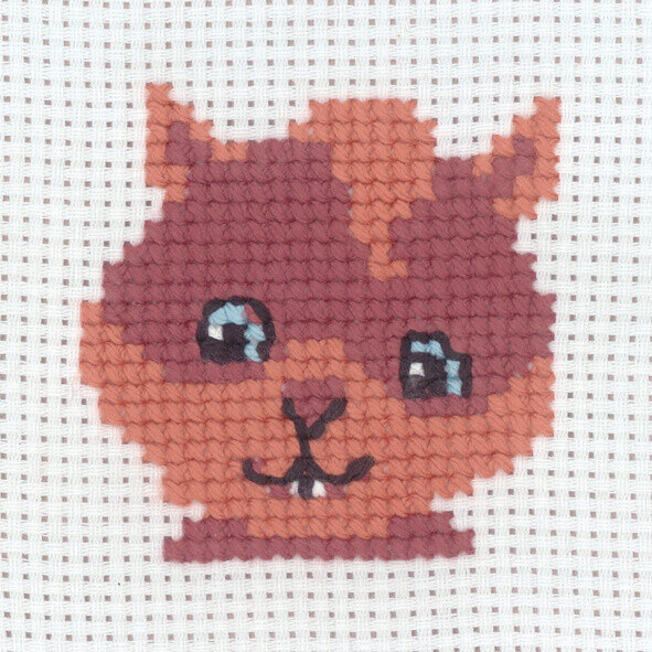 Kit da Ricamo Scoiattolo 8 x 8 cm