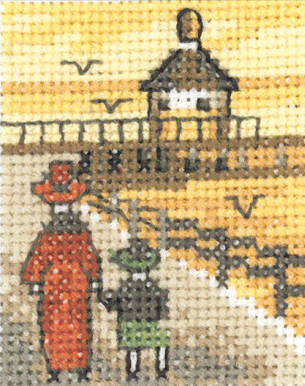 Kit per ricamo Talpa 5 x 6,5 cm