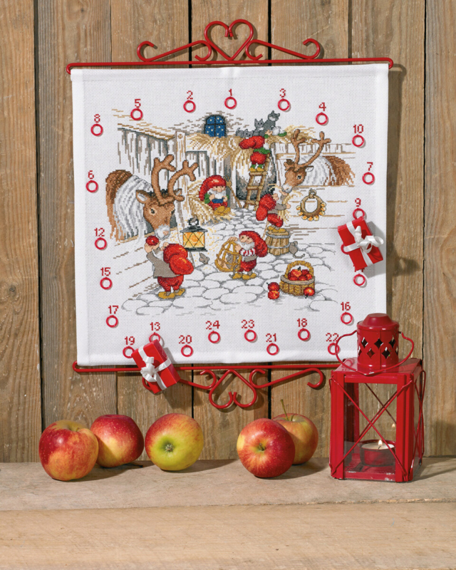 Kit da ricamo Presepe Natalizio B5125/40 40 x 38 cm