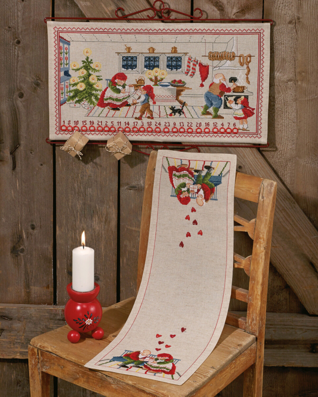 Kit da Ricamo Cucina degli Gnomi B5135/55 55 x 30 cm