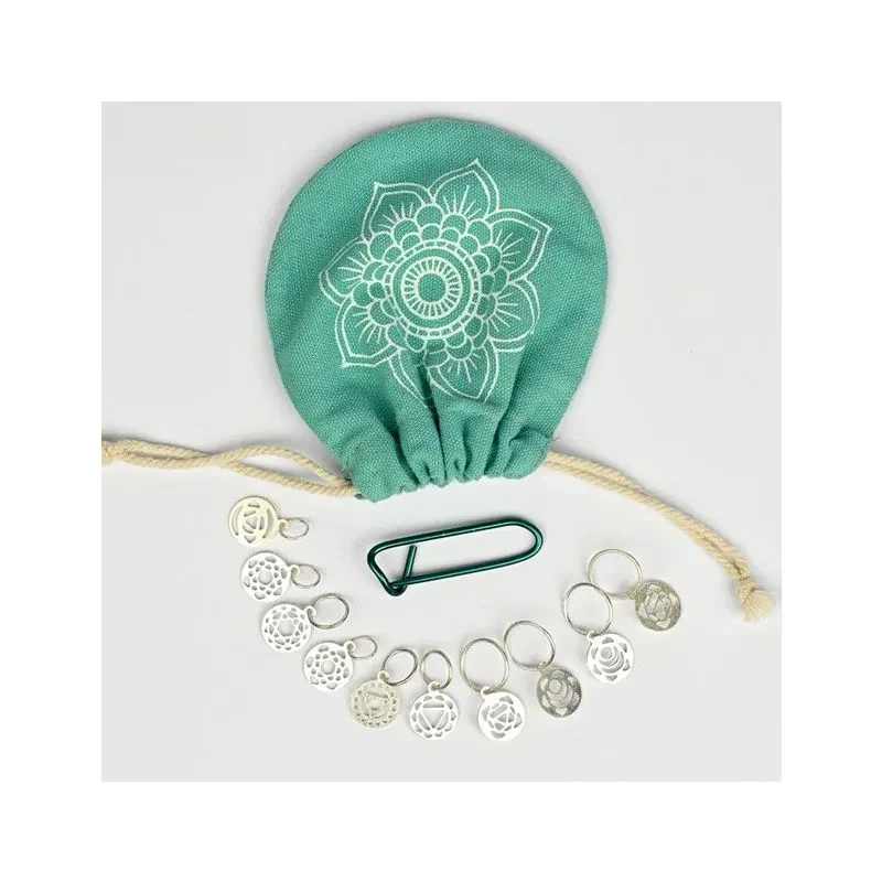 KnitPro Chakra Marcatori, Argento