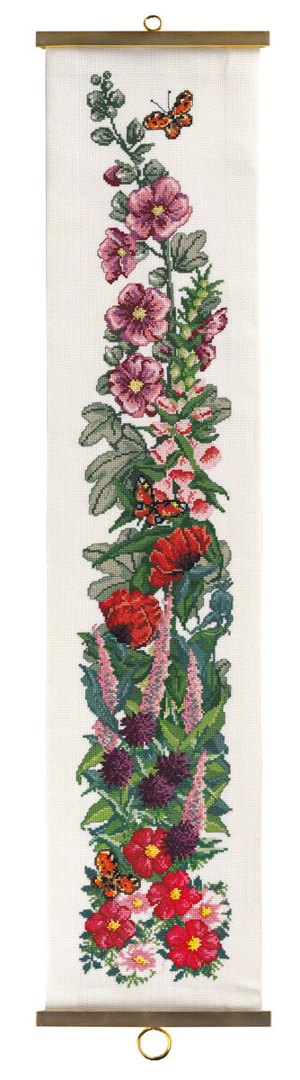 Kit Ricamo Fiori/Farfalle 20 x 92 5159/20