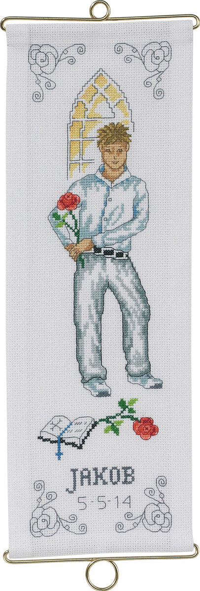 Kit da Ricamo Jakob incl/5188/14 14 x 40 cm