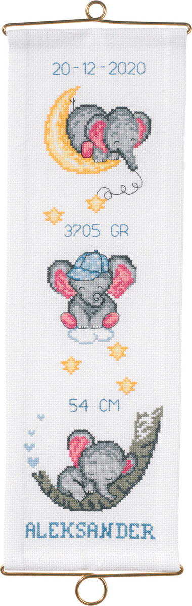 Kit da Ricamo Battesimo Aleksander m/5188/14 14 x 44