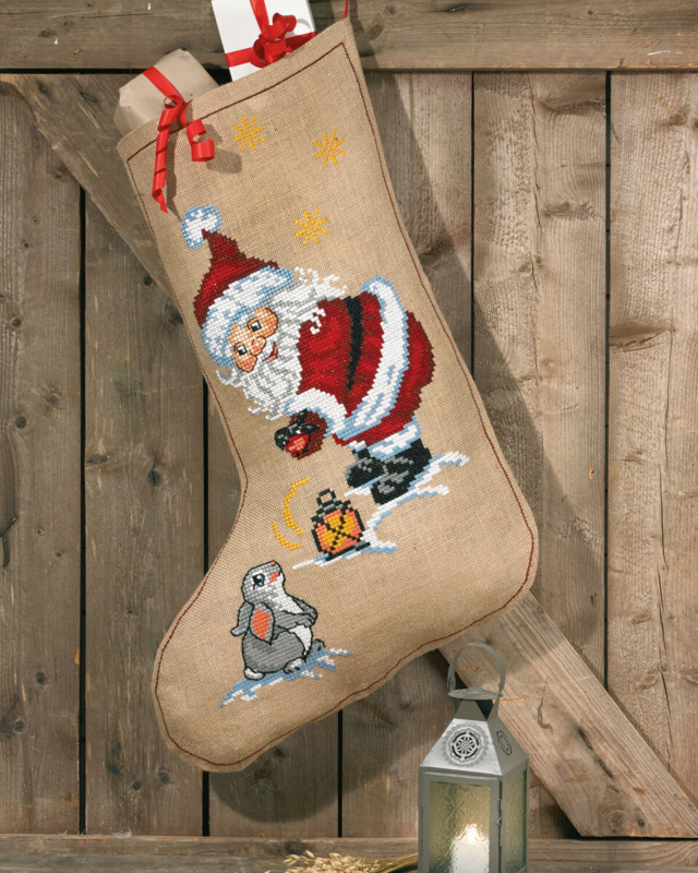 Kit da Ricamo Elfo & Coniglio 60 x 84 cm