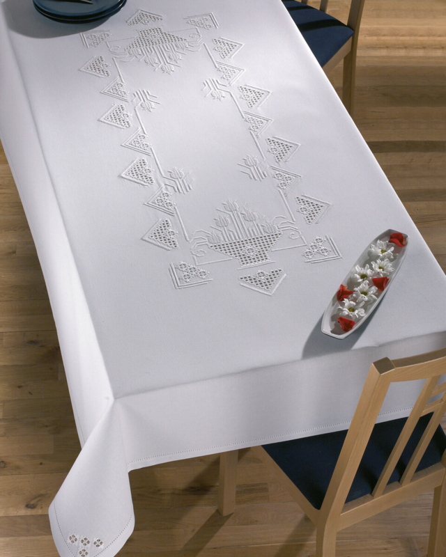 Kit da Ricamo Hardanger 138 x 210 cm