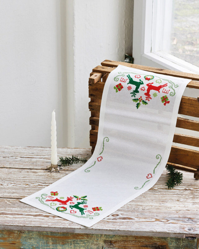 Kit Ricamo Renna 28 x 76 cm