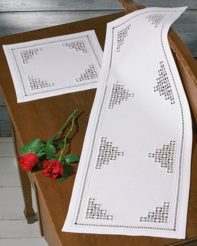 Kit da Ricamo Hardanger 29 x 82 cm