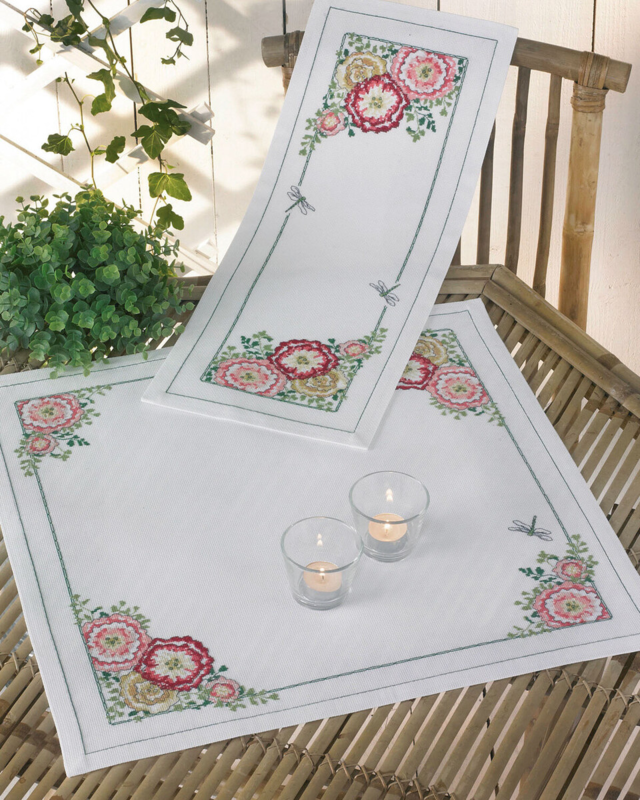 Kit da Ricamo Malvarose 24 x 62 cm