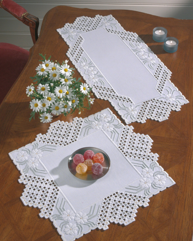 Kit Ricamo Hardanger 28 x 62 cm